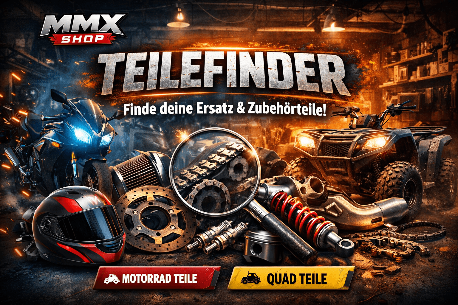 MMX Teilefinder - Finde deine Ersatz- & Zubehörteile!